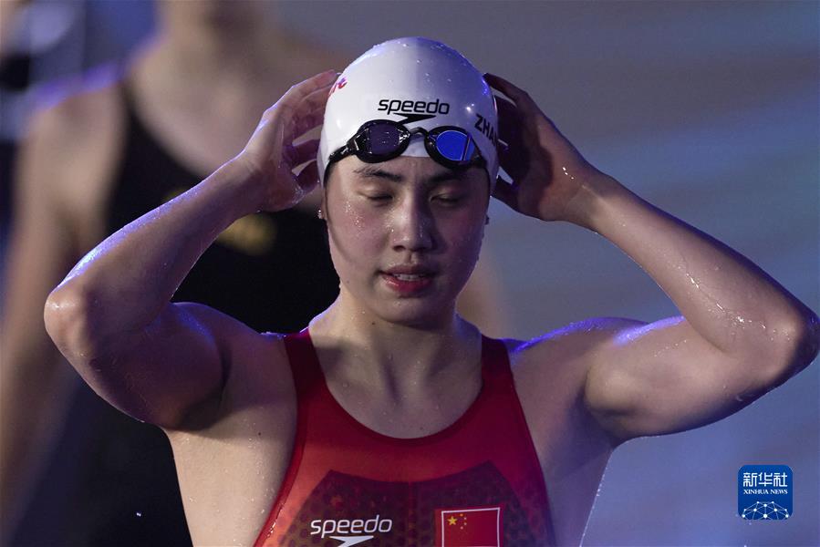 （体育）（5）游泳——世锦赛：张雨霏获得女子100米蝶泳铜牌