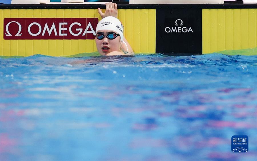 （体育）（10）游泳——世锦赛：张雨霏获得女子100米蝶泳铜牌