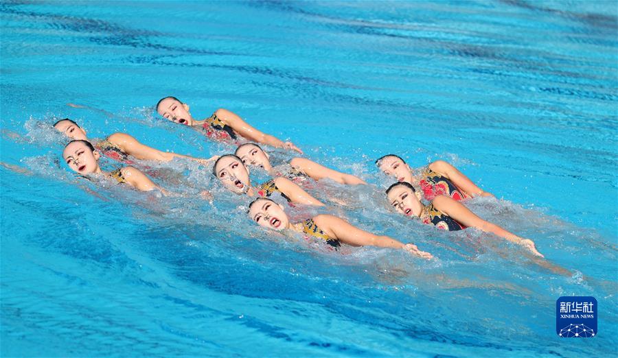 （体育）（5）游泳——世锦赛：中国队夺得花游集体技术自选冠军