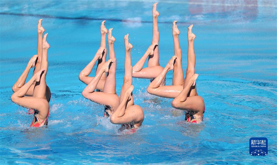 （体育）（12）游泳——世锦赛：中国队夺得花游集体技术自选冠军