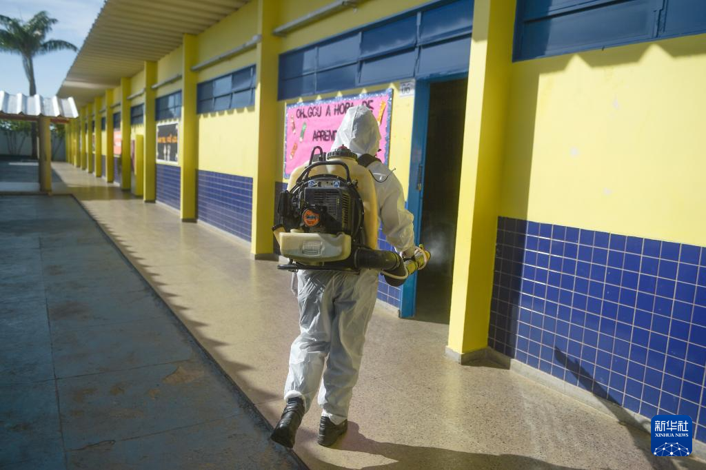 巴西：喷洒灭蚊剂 应对登革热-目