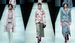 米兰时装周：乔治&middot;阿玛尼发布秋冬女装新品