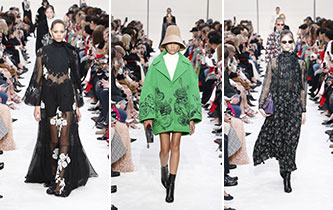 巴黎时装周：华伦天奴品牌时装秀