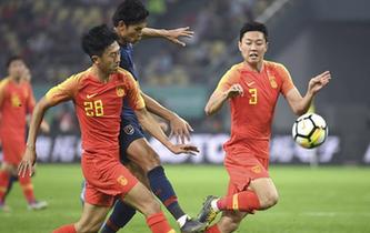 中国杯：中国队不敌泰国队