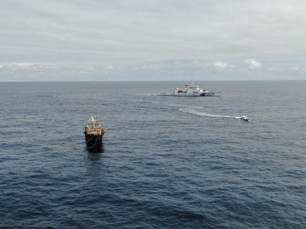 中国海警圆满完成2022年北太平洋公海渔业执法巡航任务