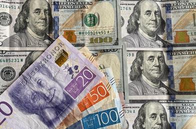 瑞典克朗對美元匯率創歷史新低