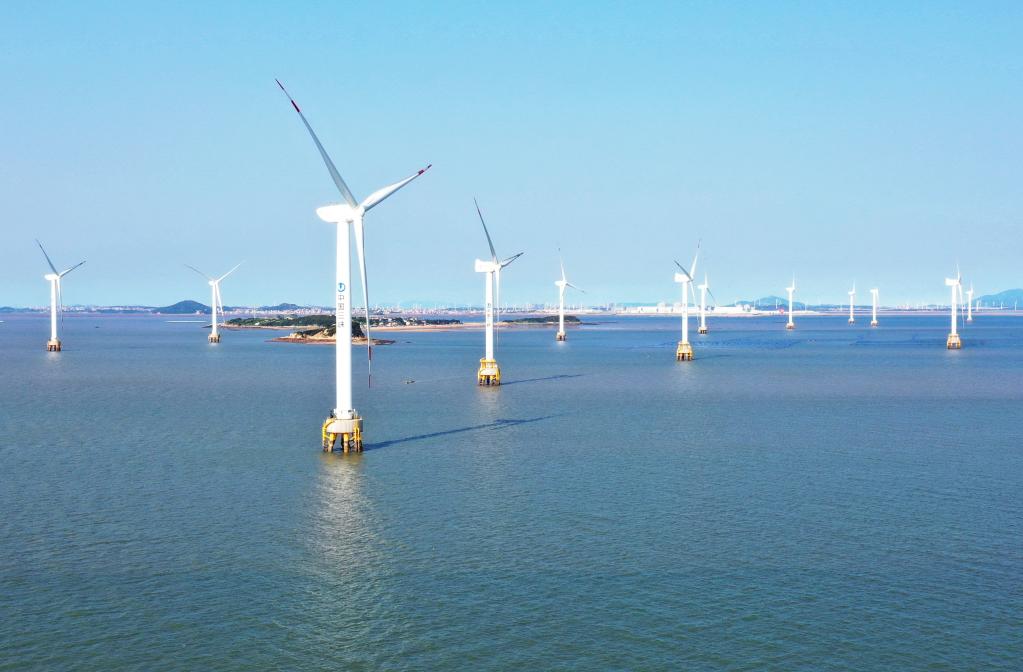 新华全媒+丨福建：海上风电助力绿色发展