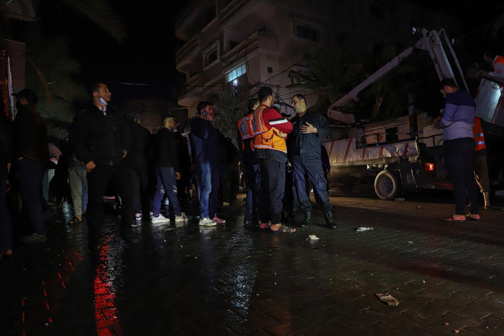 加沙地帶北部發生火災至少21人死亡