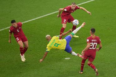 卡塔爾世界杯｜G組：巴西勝塞爾維亞