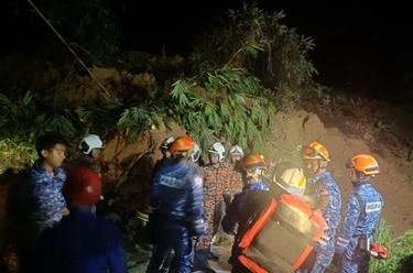 马来西亚山体滑坡已致13人死亡