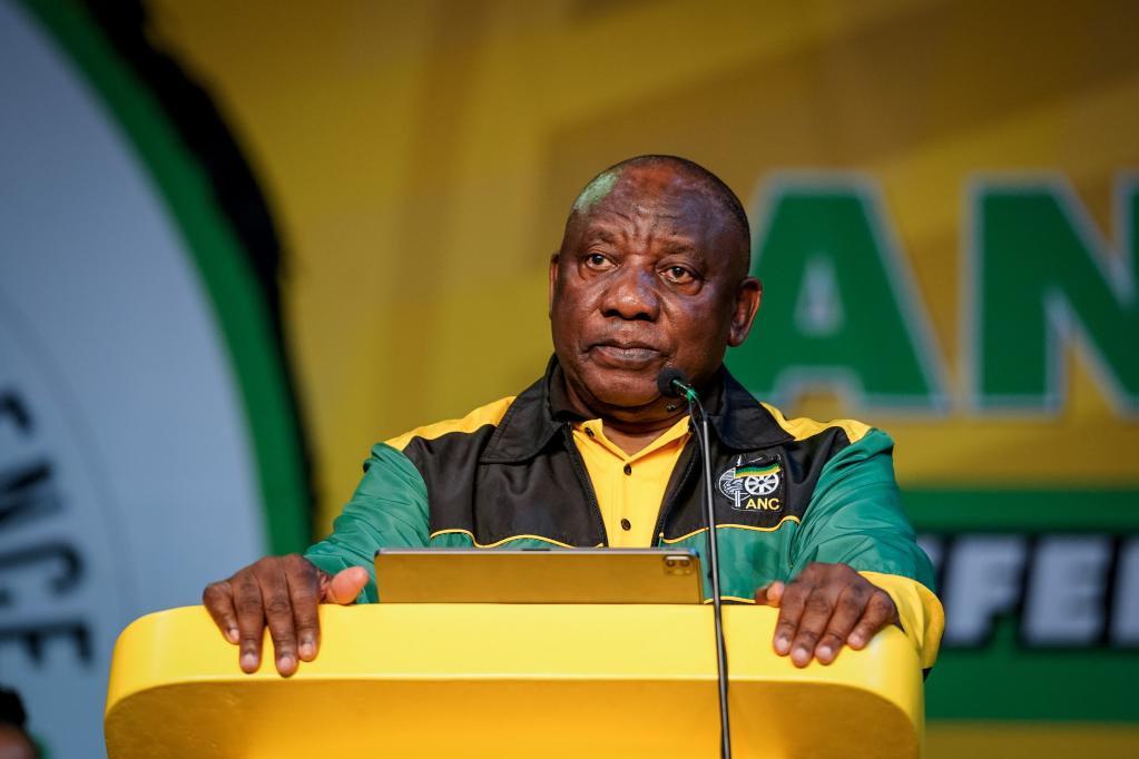 南非总统拉马福萨再次当选非国大主席