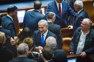 内塔尼亚胡宣誓就任以色列总理