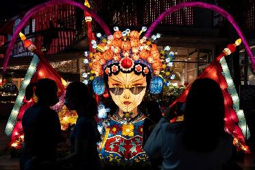 印尼南唐格朗：迎春节氛围浓