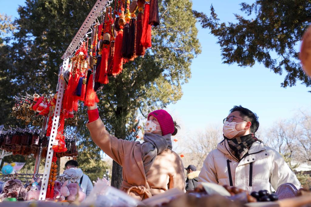 新华全媒+｜“洋媳妇”在北京过中国年 感受新春文化魅力