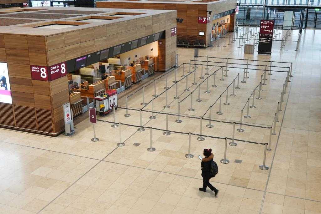 柏林-勃蘭登堡機場：員工罷工致航班取消或延期