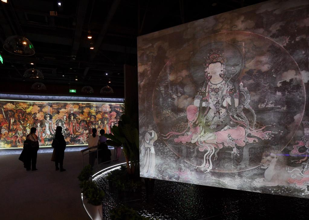 新华全媒+丨近600年的古壁画“活”了