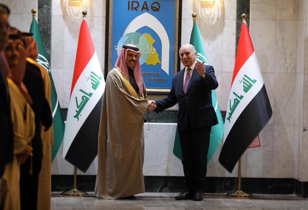 沙特外交大臣访问伊拉克推动两国合作