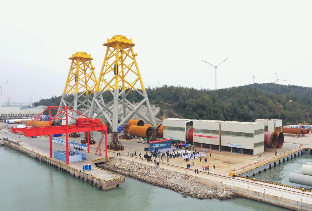 总装机容量400兆瓦的闽南外海首个风电场项目开工