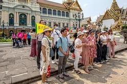 中国旅游团回归泰国