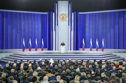 俄罗斯总统普京发表国情咨文