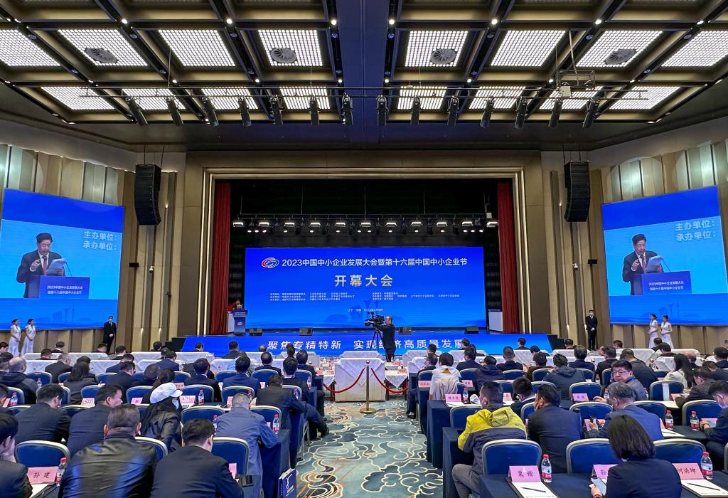 2023中国中小企业发展大会在沈阳举行