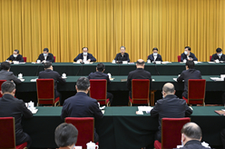 趙樂際主持召開全國人大常委會種子法執法檢查組第一次全體會議