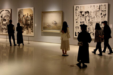 第八屆全國畫院美術作品展覽在濟南開幕