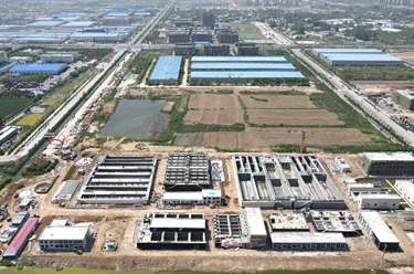 安徽怀远：污水处理厂助力水环境综合治理