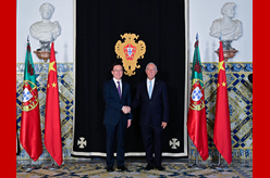 韓正訪問葡萄牙