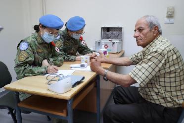 中国赴黎巴嫩维和医疗分队在黎开展义诊活动