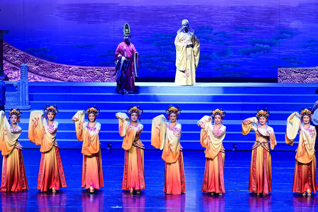 大型藏戲《金城公主》在青海西寧首演