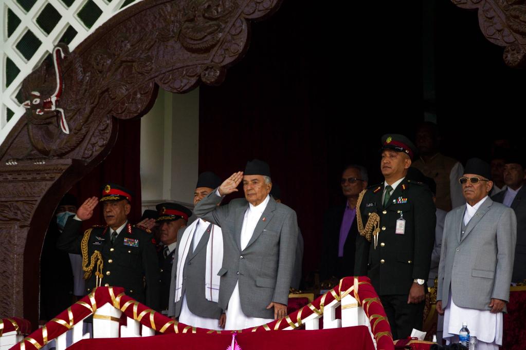 尼泊尔庆祝共和日
