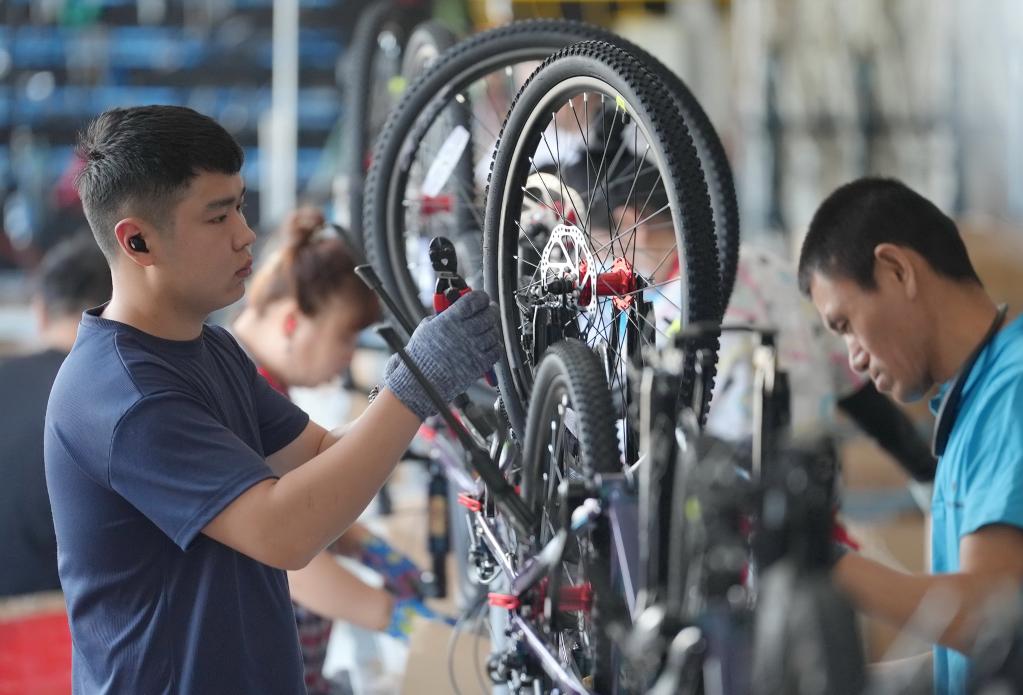 河北芦台：自行车产业聚集 助推经济高质量发展