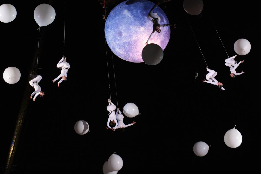 西班牙马德里：“空中芭蕾”