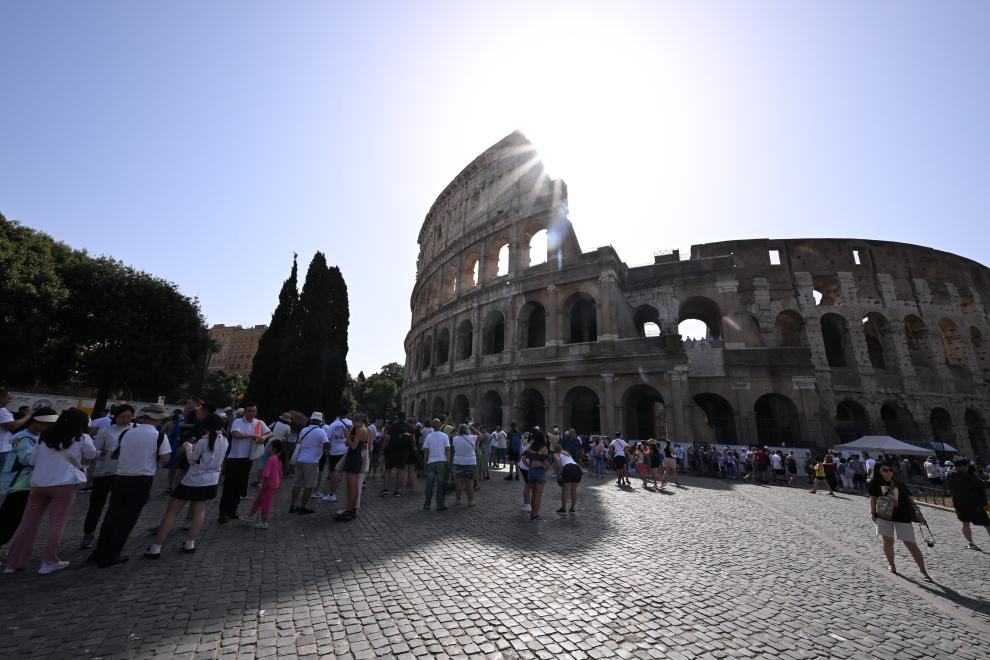 罗马气温超过41摄氏度