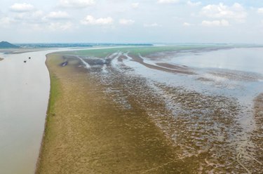 鄱阳湖进入枯水期时间创最早记录