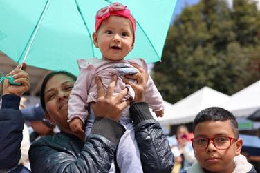 哥伦比亚庆祝世界母乳喂养周