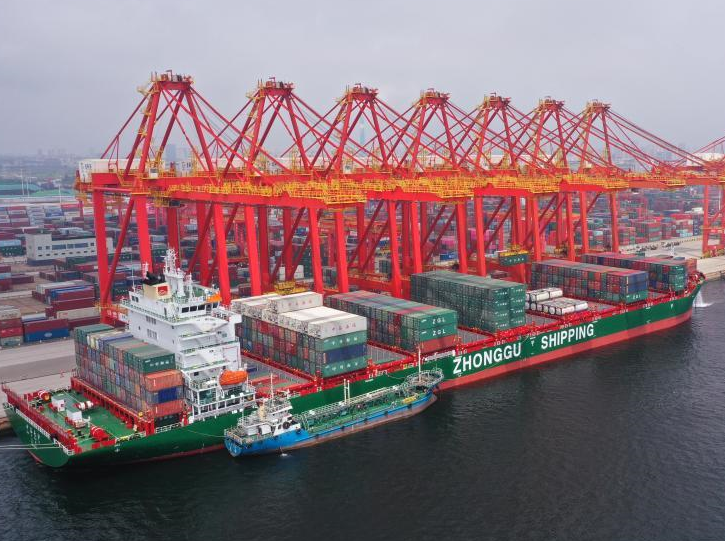 山东港口日照港1至7月份吞吐量同比增长6.2%