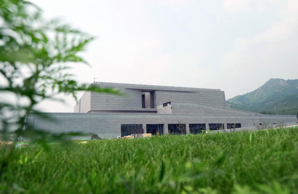 山海关中国长城博物馆建设进入内部装修阶段