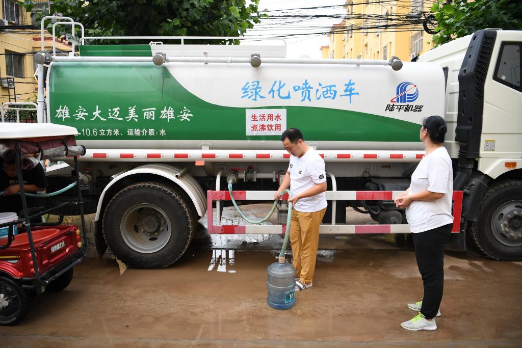 新华全媒+丨河北涿州：缓解城镇居民用水难题