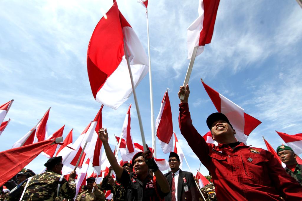 印度尼西亚举行活动庆祝独立78周年