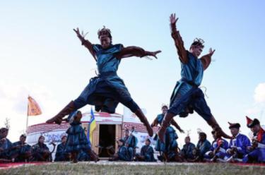 蒙古国2023年度“游牧民族”世界文化节开幕