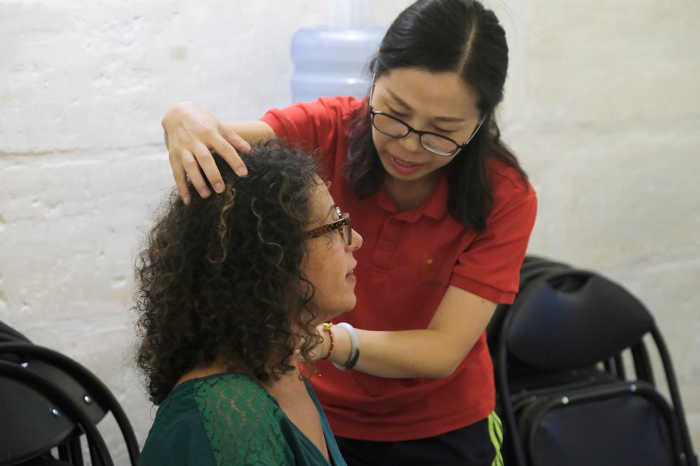 中国医疗队在马耳他为老年群体义诊