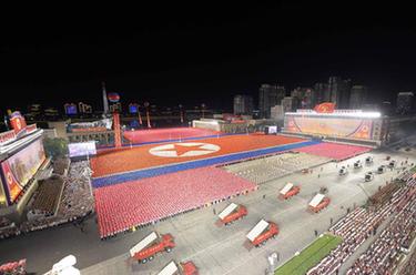 朝鲜庆祝国庆75周年