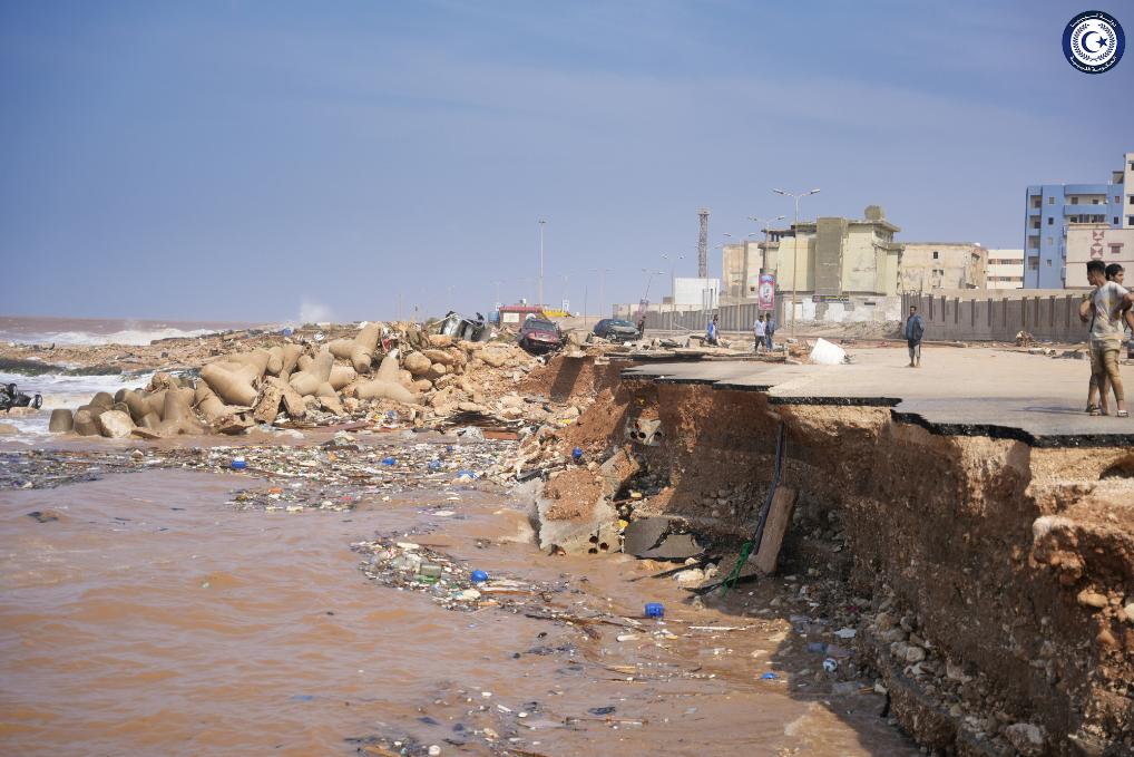 利比亚东部因飓风袭击造成重大人员伤亡