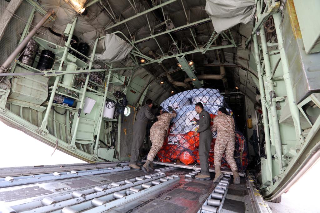 约旦向利比亚灾区提供援助