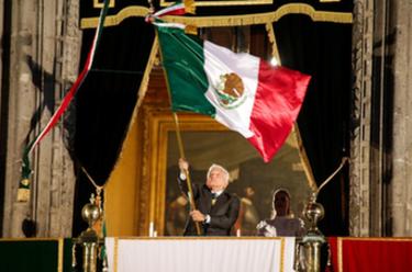 墨西哥举行独立日庆祝活动