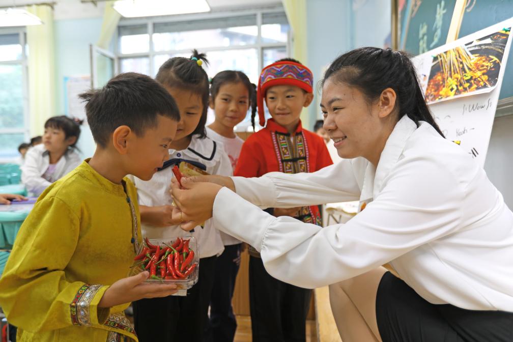 遼寧瀋陽：校園感受豐收節文化