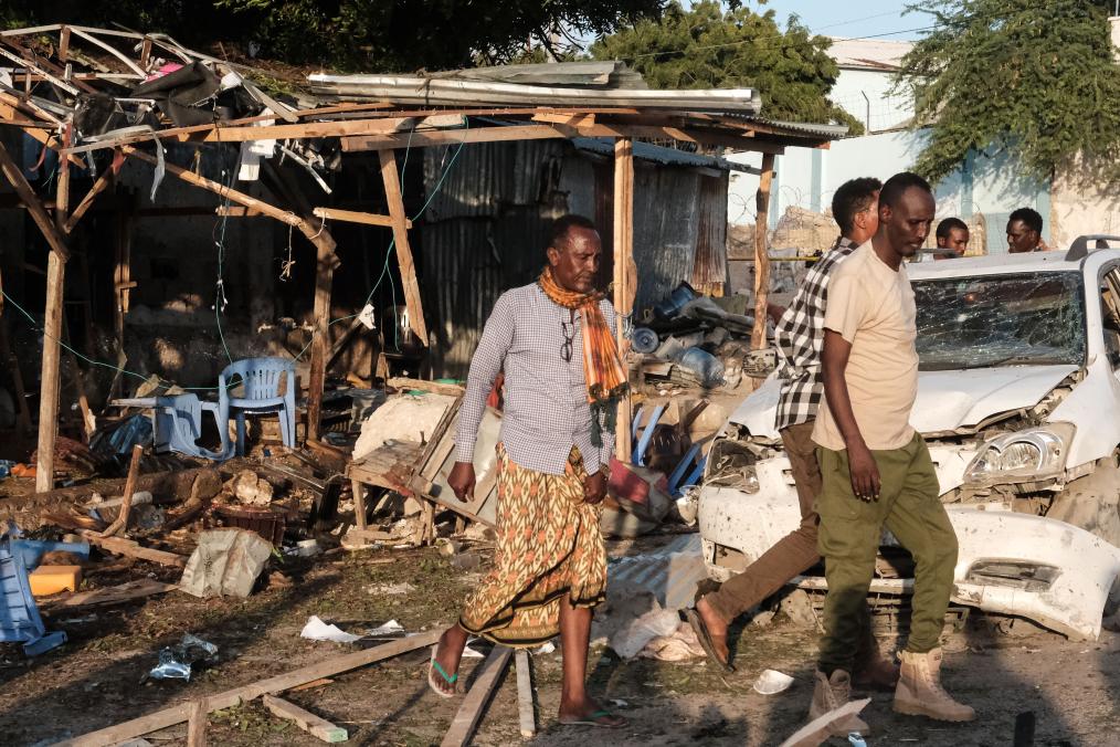 索马里首都发生自杀式炸弹袭击致5人死亡