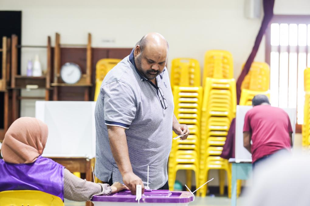 马尔代夫总统选举开始第二轮投票